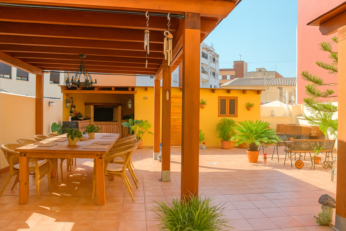 VIVIENDA IMPRESIONANTE CON TERRAZA DE CIENTO VEINTI&Uacute;N METROS Y TODAS LAS COMODIDADES!